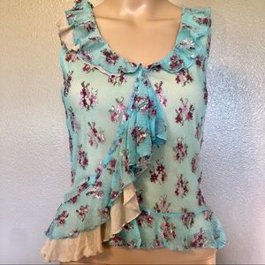 Beautiful Flowered Top